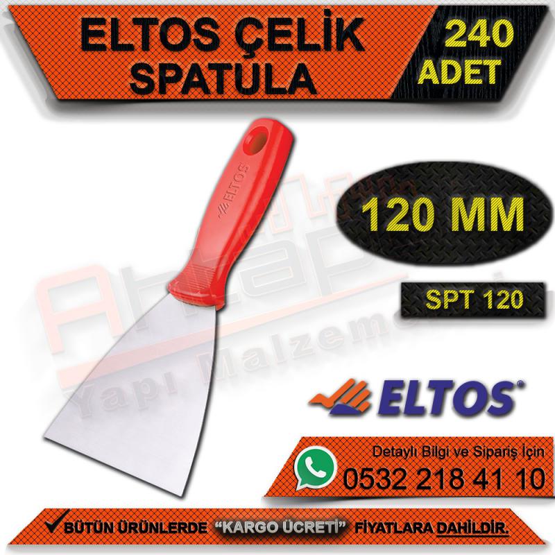 Eltos Spt120 Çelik Spatula 120 Mm (240 Adet)