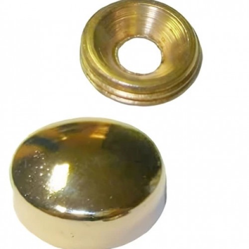 Metal Vida Kapama (Sarı, Ø15mm, 100 Adet)