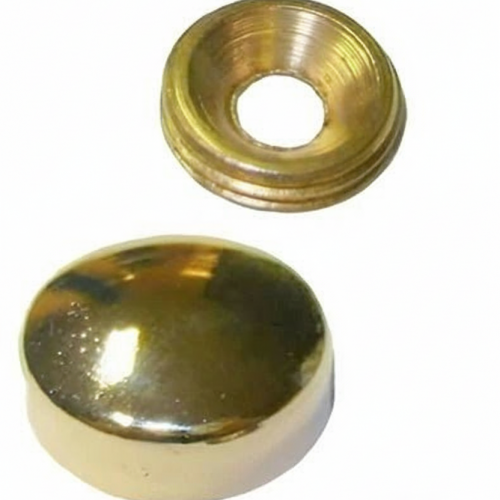 Metal Vida Kapama (Sarı, Ø20mm, 100 Adet)