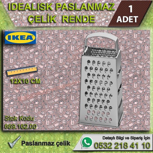 IDEALISK paslanmaz çelik 12x10 cm Rende | IKEA