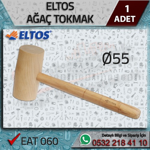 Ağaç Tokmak Ø55 ELTOS