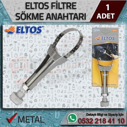 Ayarlı Yağ Filtre Sökme Anahtarı | ELTOS