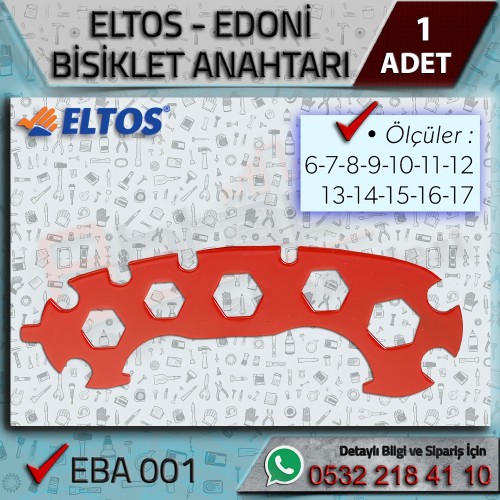 Çok Fonksiyonlu Bisiklet Tamir Anahtarı | ELTOS