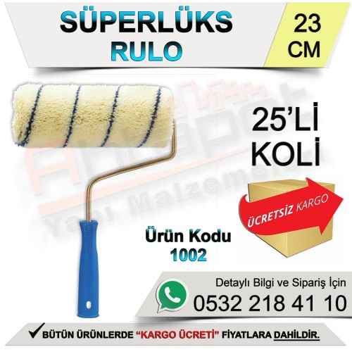Dekor 1002 Süperlüks Rulo 23 Cm (25 Adet)