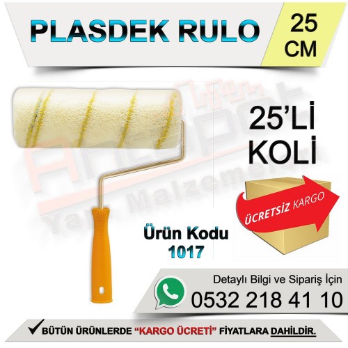 Dekor 1017 Plasdek Rulo 25 Cm (25 Adet)