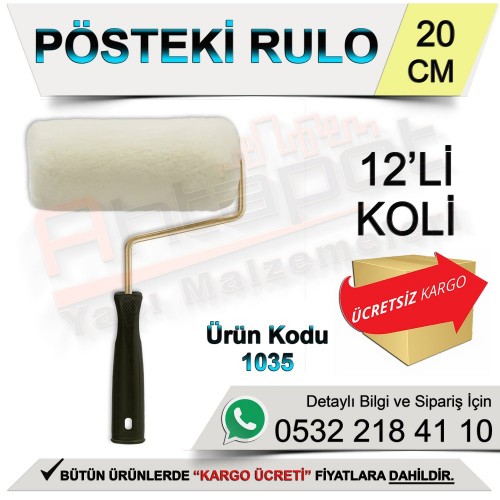 Dekor 1035 Pösteki Rulo 20 Cm (12 Adet)
