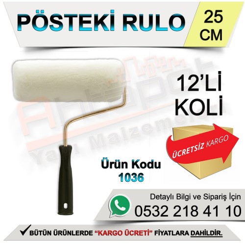 Dekor 1036 Pösteki Rulo 25 Cm (12 Adet)