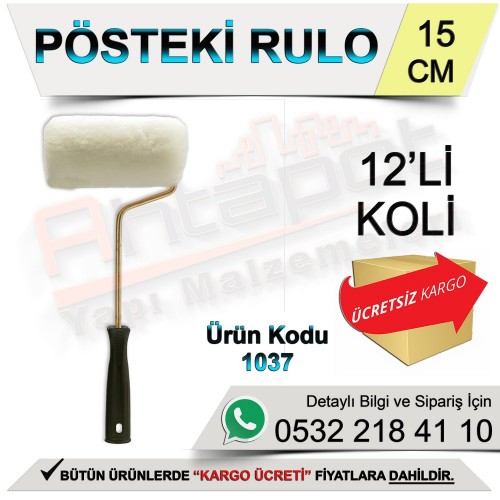 Dekor 1037 Pösteki Rulo 15 Cm (12 Adet)