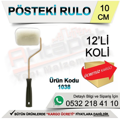 Dekor 1038 Pösteki Rulo 10 Cm (12 Adet)