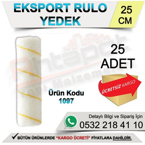 Dekor 1097 Eksport Rulo Yedek 25 Cm (25 Adet)