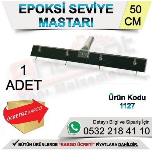 Dekor 1127 Epoksi Seviye Mastarı 50 Cm (1 Adet)