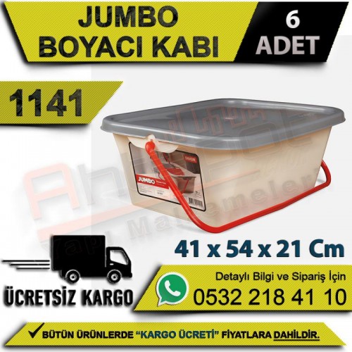 Dekor 1141 Jumbo Boyacı Kabı 41x54x21 Cm (6 Adet)