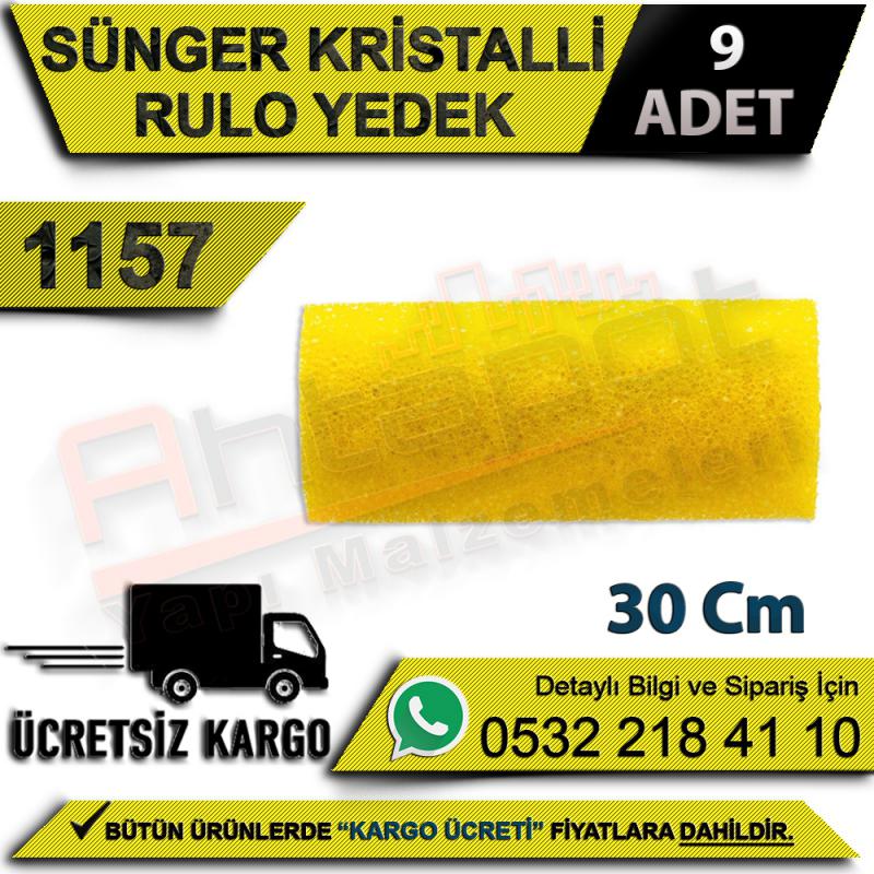 Dekor 1157 Sünger Kristalli Rulo Yedek 30 Cm - Rulo ve Fırçalar