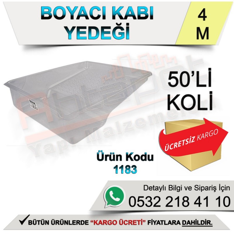 Dekor 1183 Boyacı Kabı 32x40x10,5 Cm (50 Adet)