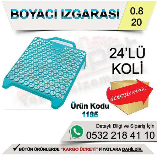 Dekor 1185 Boyacı İzgarası 26x34x4 Cm (24 Adet)