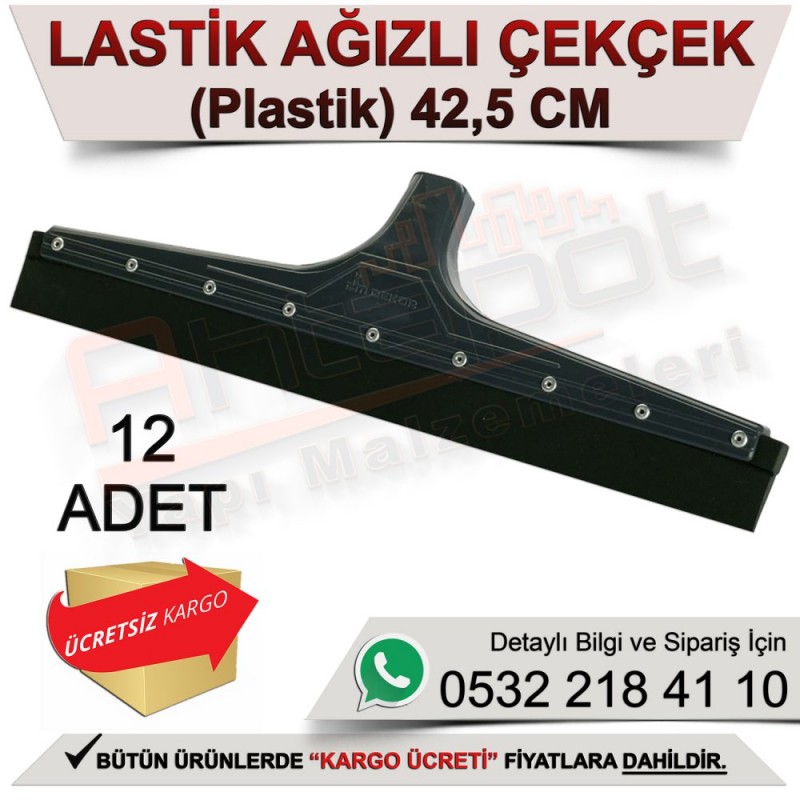 Dekor 1210 Lastik Ağızlı Çekçek 42,5 Cm (12 Adet)