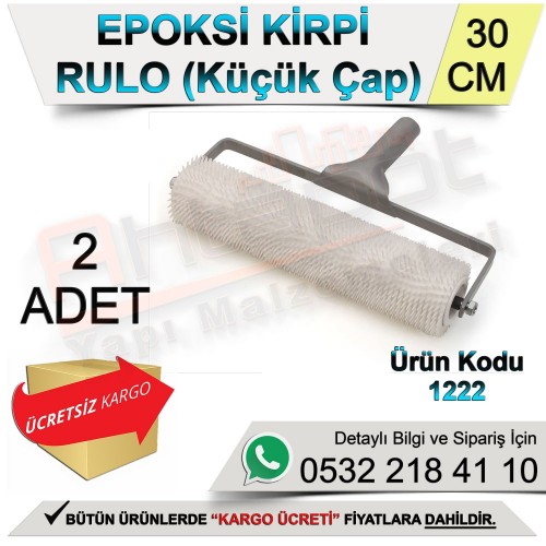 Dekor 1222 Epoksi Kirpi Rulo Küçük Çap 30 Cm (2 Adet)