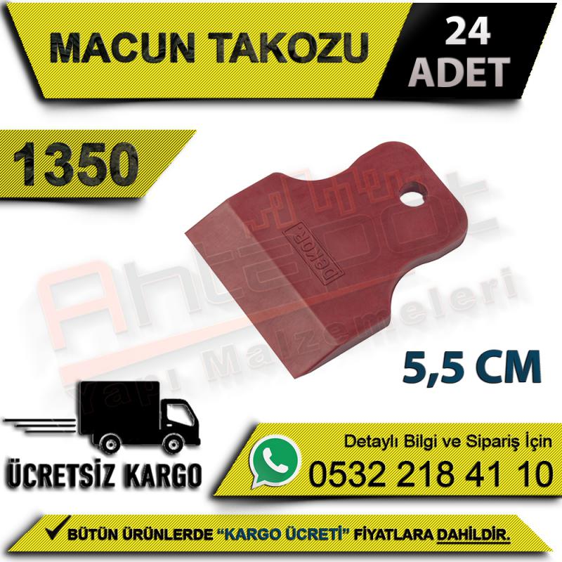 Dekor 1350 Macun Takozu 5,5 Cm (24 Adet) - Macun Takozları
