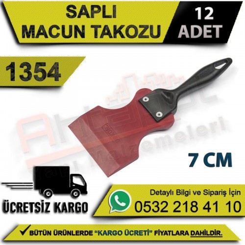 Dekor 1354 Saplı Macun Takozu 7 Cm (12 Adet)