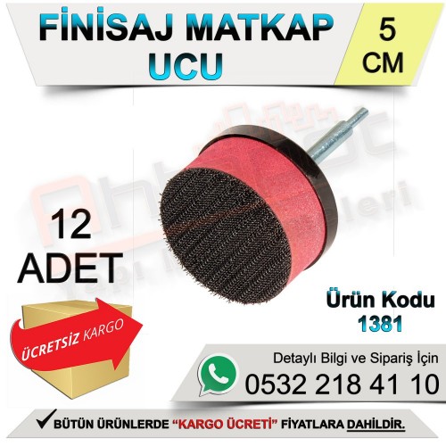 Dekor 1381 Finisaj Matkap Ucu 5 Cm (12 Adet)