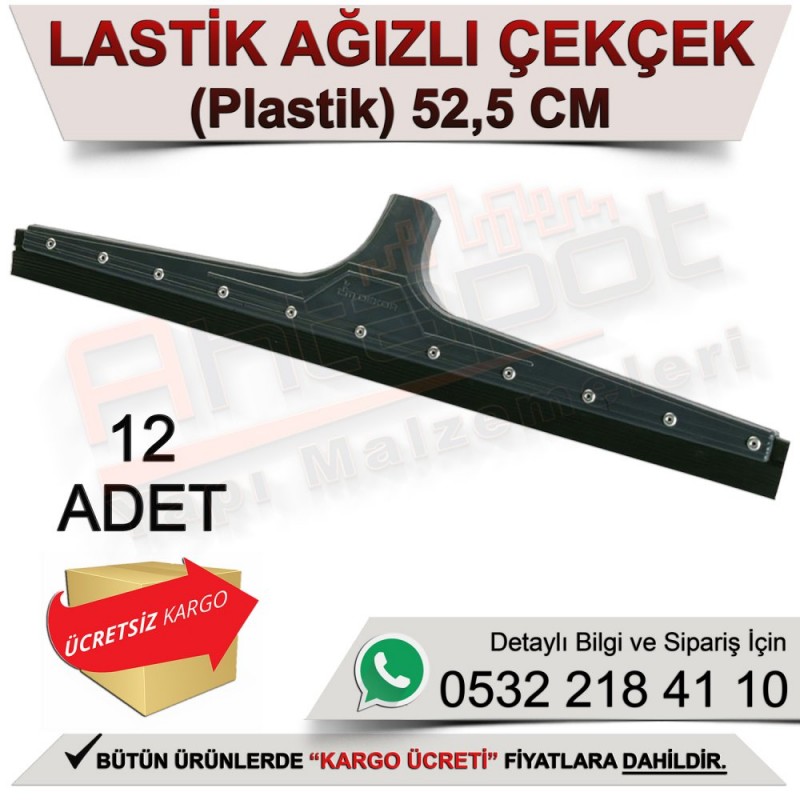 Dekor 1410 Lastik Ağızlı Çekçek 52,5 Cm (12 Adet)