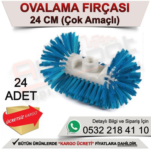 Dekor 6270 Köşe Ovalama Fırçası 24 Cm (2 Adet)