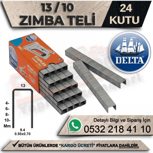 Delta 13-10 Zımba Teli (24 Kutu)