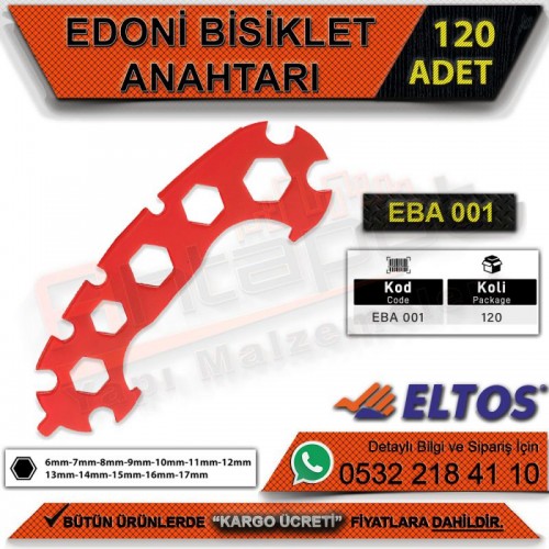 Edoni Bisiklet Anahtarı (120 Adet)