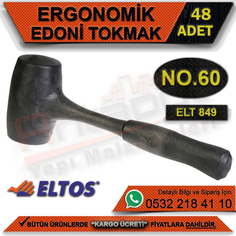 Edoni Elt849 Ergonomik Tokmak No:60 (48 Adet) - Çekiç, Keser, Tokmak