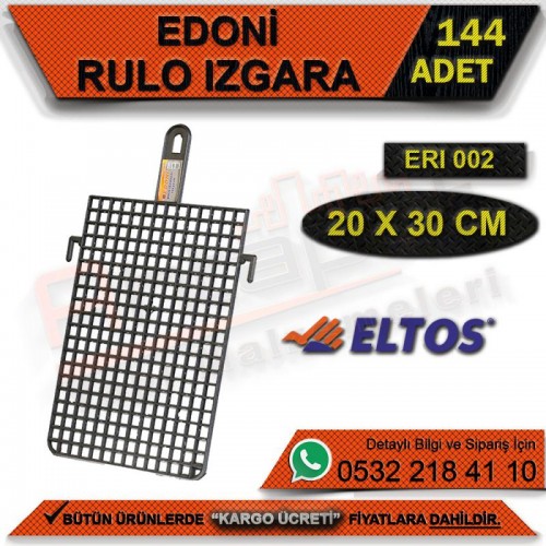Edoni Erı002 Rulo Izgara 20 Cm Siyah (144 Adet)