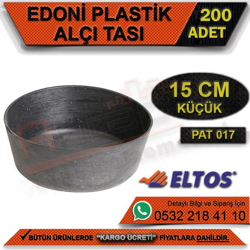 Edoni Pat015 Plastik Alçı Tası Küçük 15 Cm (200 Adet) -