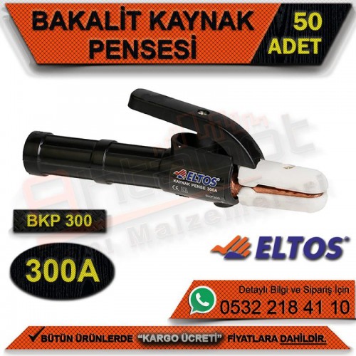 Eltos Bkp300 Bakalit Kaynak Pensesi 300 A (50 Adet)