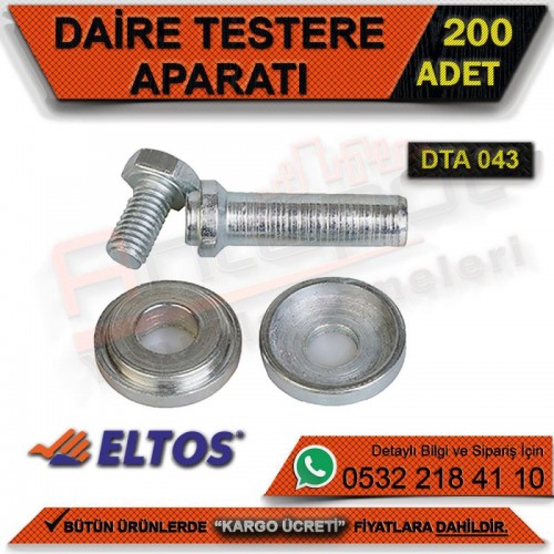 Eltos Dta043 Daire Testere Aparatı (200 Adet)