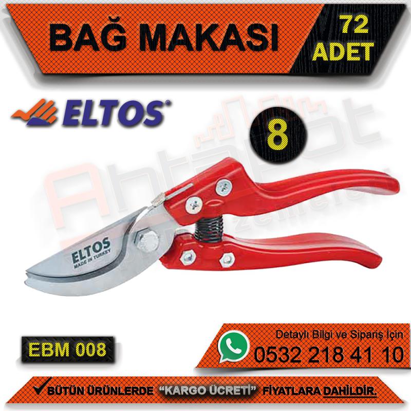 Eltos Ebm008 Bağ Makası 8’’ (72 Adet) - El Aletleri ve Hırdavat
