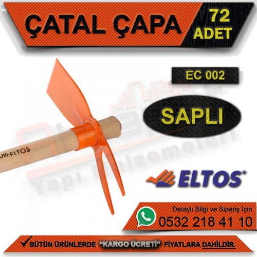 Eltos Ec002 Çatal Çapa Saplı (72 Adet)