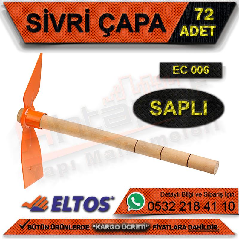 Eltos Ec006 Sivri Çatal Çapa Saplı (72 Adet) -