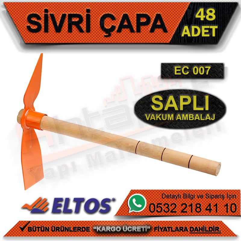 Eltos Ec007 Sivri Çatal Çapa Saplı (Vakumlu Ambalaj) (48 Adet) -