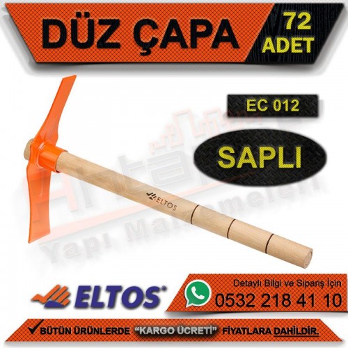 Eltos Ec012 Düz Çapa Saplı (72 Adet)