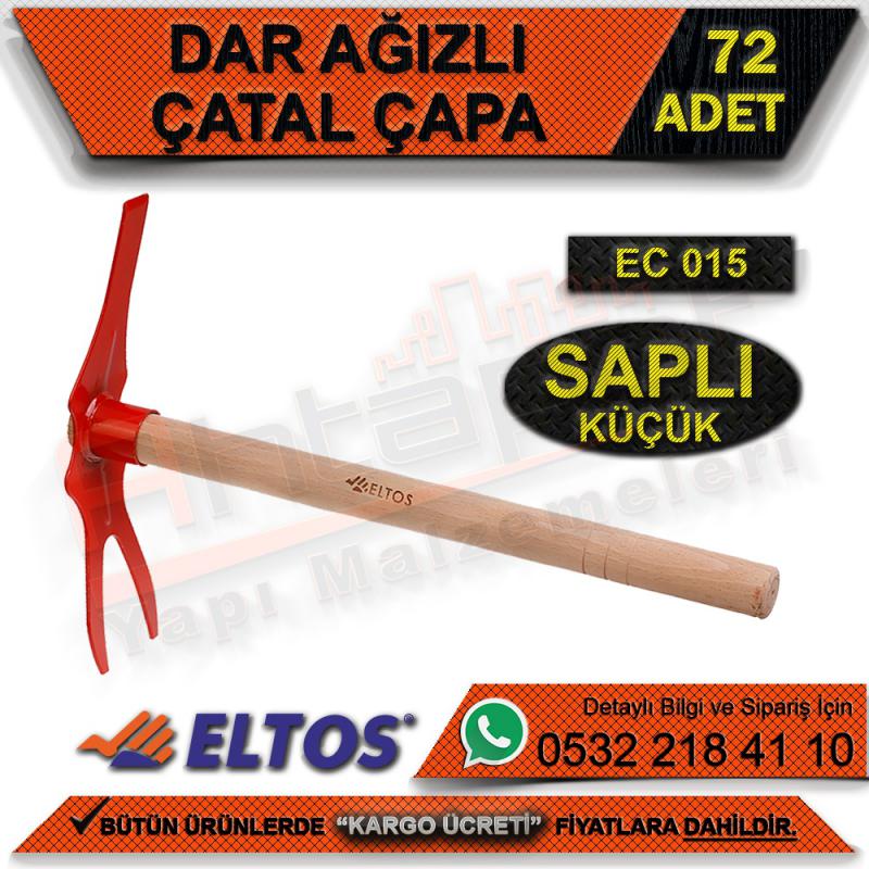 Eltos Ec015 Dar Ağızlı Çatal Çapa Saplı - Küçük (72 Adet) -