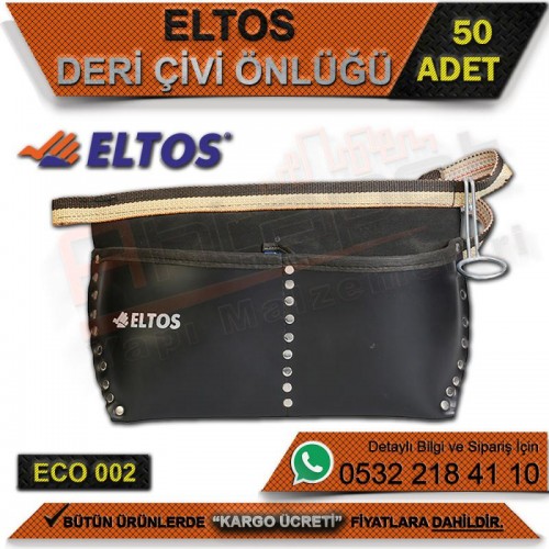 Eltos Eco002 Deri Çivi Önlüğü (50 Adet)
