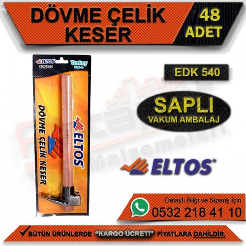 Eltos Edk540 Dövme Çelik Keser Vakumlu (48 Adet)