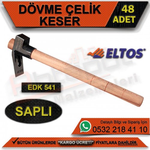 Eltos Edk541 Dövme Çelik Keser Saplı (48 Adet)