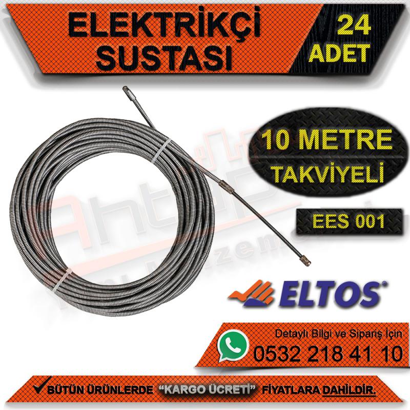 Eltos Ees001 Elektrikçi Sustası Takviyeli 10 Metre (24 Adet) -