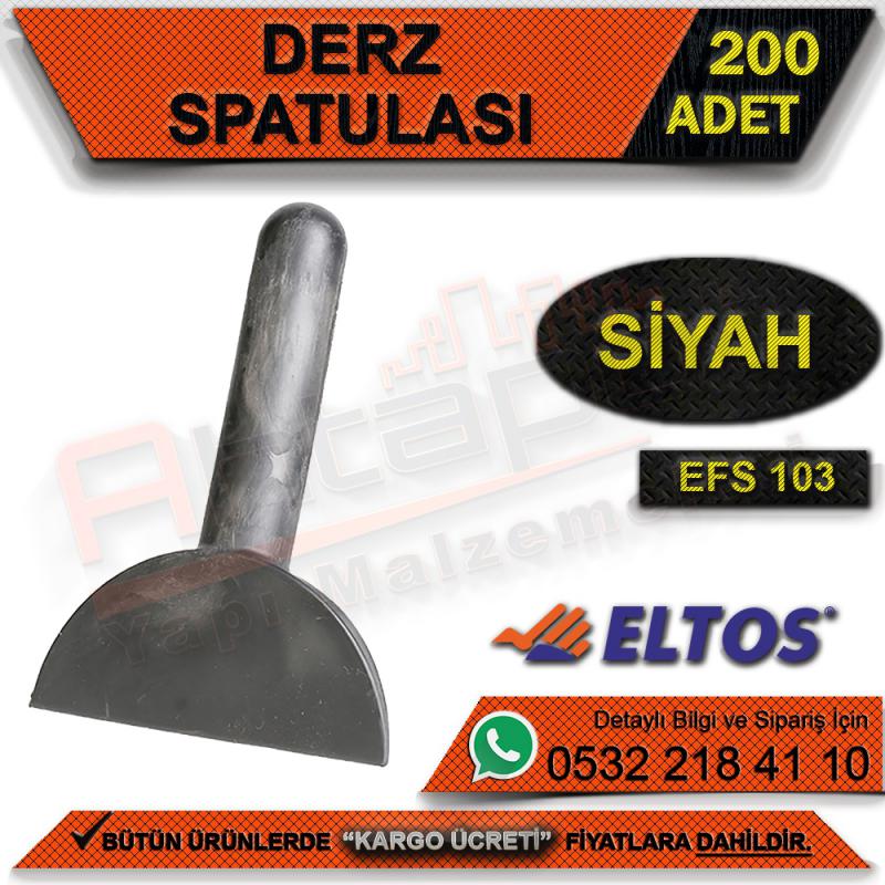 Eltos Efs103 Derz Spatulası (Siyah) (200 Adet) - Spatula Çeşitleri