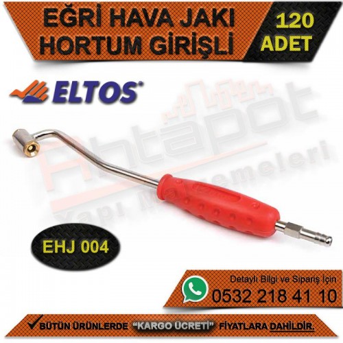 Eltos Ehj004 Eğri Hava Jakı Hortum Girişli (120 Adet)