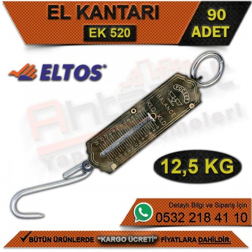 Eltos Ek520 El Kantarı 12,5 Kg (90 Adet)