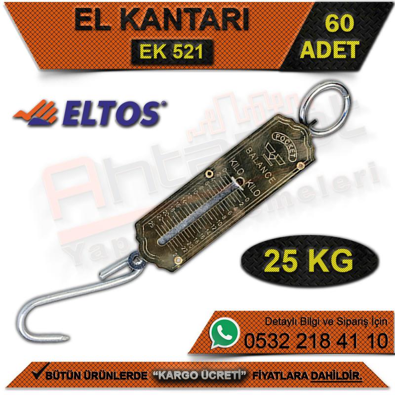 Eltos Ek521 El Kantarı 25 Kg (60 Adet) - El Aletleri ve Hırdavat