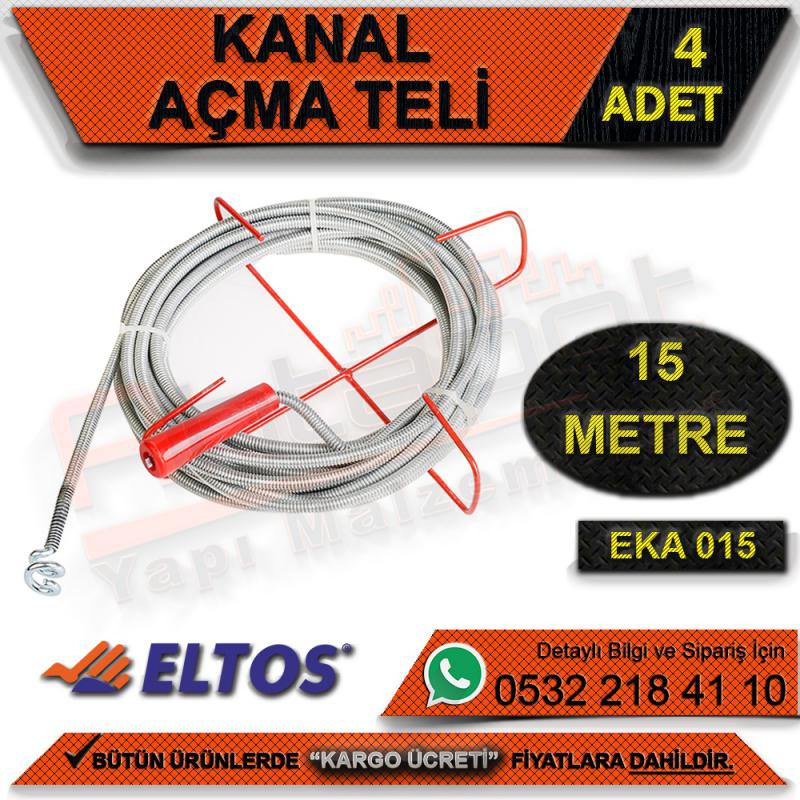 Eltos Eka015 Kanal Açma 15 Mt (6 Adet) -