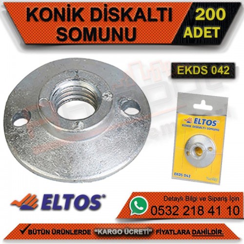 Eltos Ekds042 Konik Diskaltı Somunu (200 Adet)
