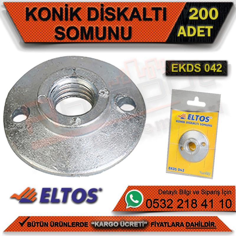 Eltos Ekds042 Konik Diskaltı Somunu (200 Adet) - El Aletleri ve Hırdavat